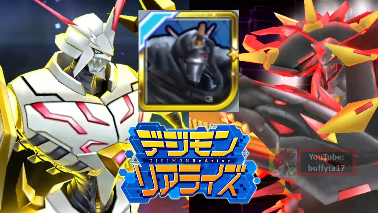 Digimon ReArise NEW Super Omegamon Zwart D; Supertenacious Omegamon