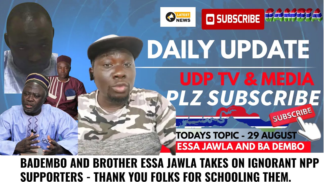 Essa Brother BA DEMBO AND BROTHER ESSA JAWLA TAKES ON IGNORANT NPP SUPPORTERS -THANK ...