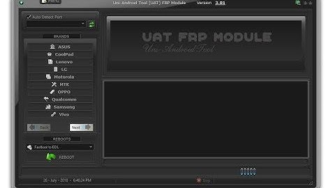 UAT FRP 3.01 TOOL By Gsm X Team(MS Technical)