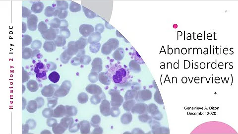 Understanding Platelet Abnormalities and Disorders