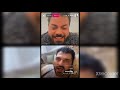 عركة كيمو وسلام بالبث سلام يتفل على كيمو 