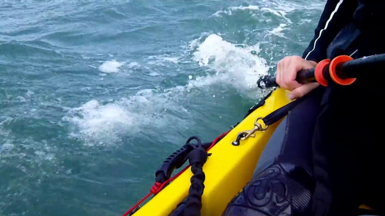 Homemade Kayak Sail Awesome Test.mp4 - YouTube