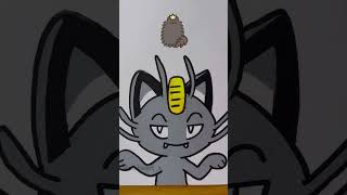 Pokemon x Iconic Cats | Garfield x Alolan Meowth with Posca Markers