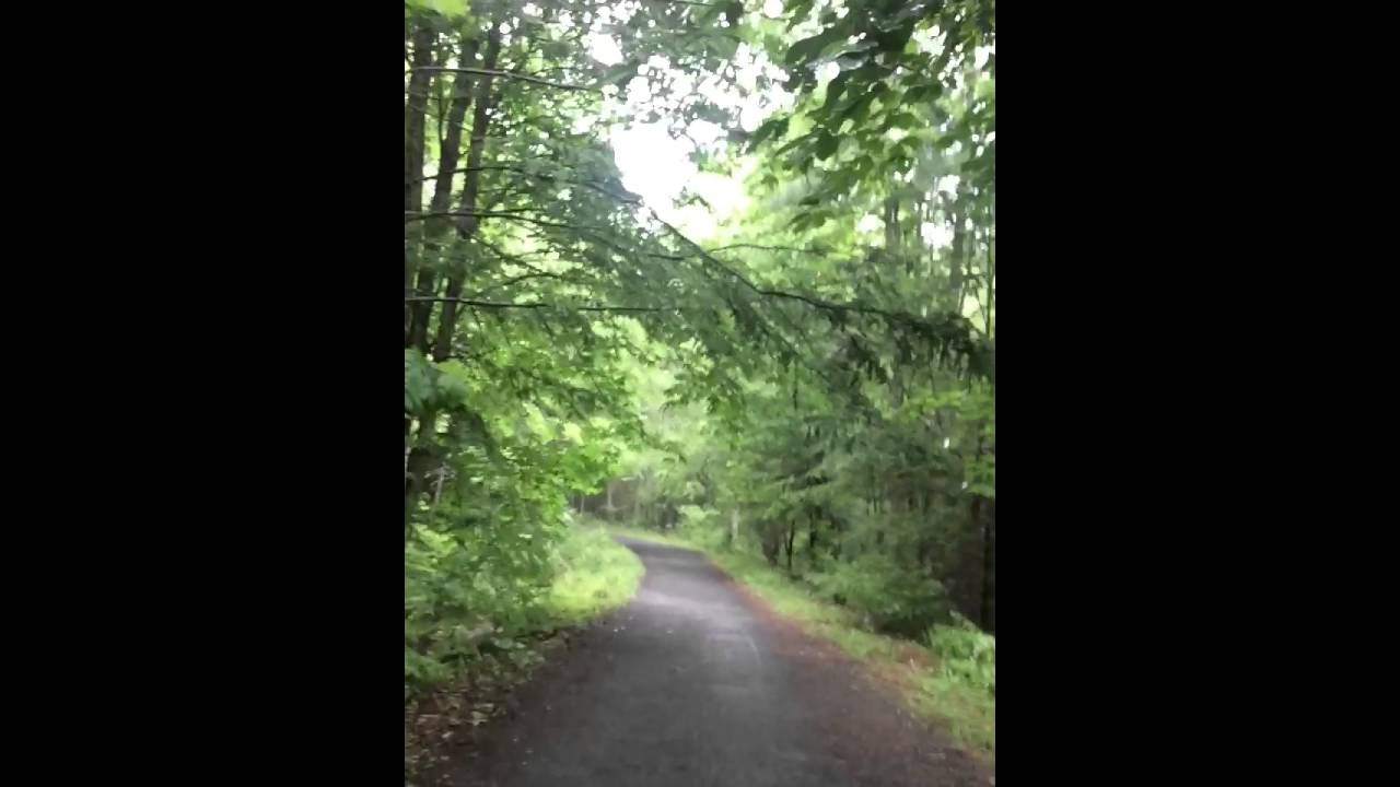 Camping along the Virginia Creeper Trail - YouTube