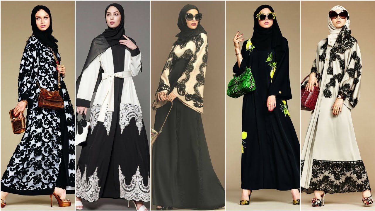 55 latest abaya Designs/Middle eastern Fashion abaya and Kaftan Muslim Dress
