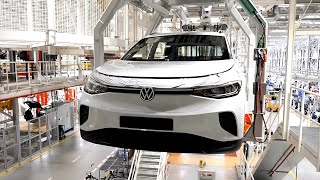 VW ID.4 PRODUCTION at Volkswagen Emden Plant