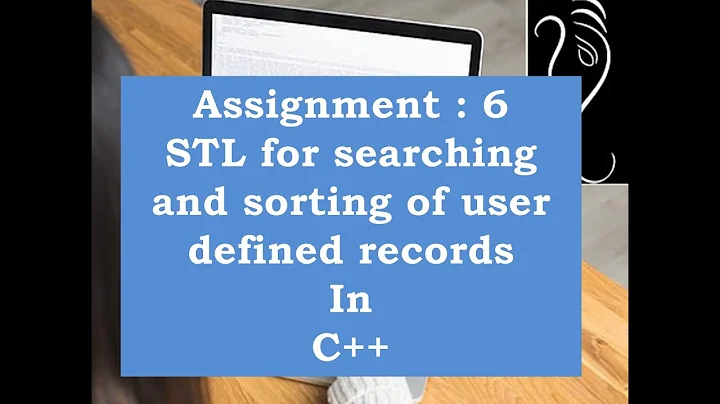 Assignment 6 : STL(vectors) for searching and sorting of user defined record In C++