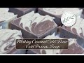 Making caramel cold brew cold process soap  findlay creek soap company
