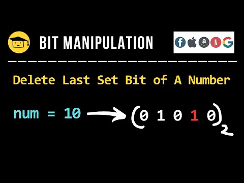 Delete last set bit of a given number