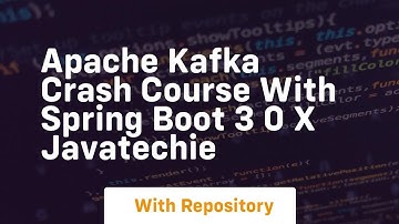Apache kafka crash course with spring boot 3 0 x javatechie