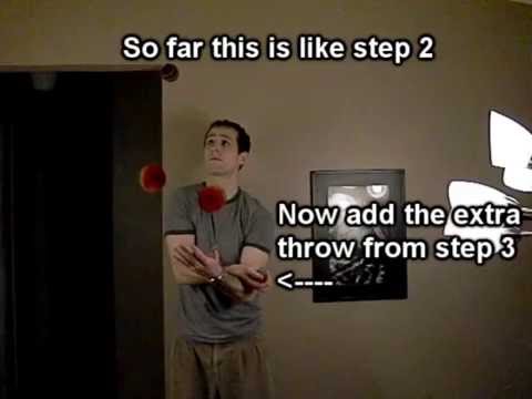 4 ball Mills Mess tutorial (w/slow mo)
