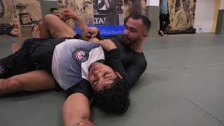 Relentless Passing And Submissions From Fabricio Andrey In ADCC Training