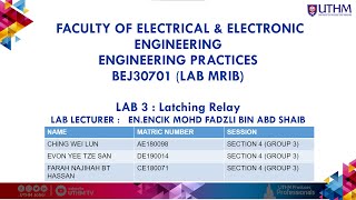 Engineering Practice MRIB PLC Lab 4