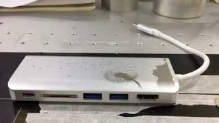 Eyros Hub 6 Ports Adapter Type C , New Mac Book Pro Personality Laser Maker Dandelion