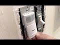 How to change the time settings on decora leviton ips02 motion activated switch