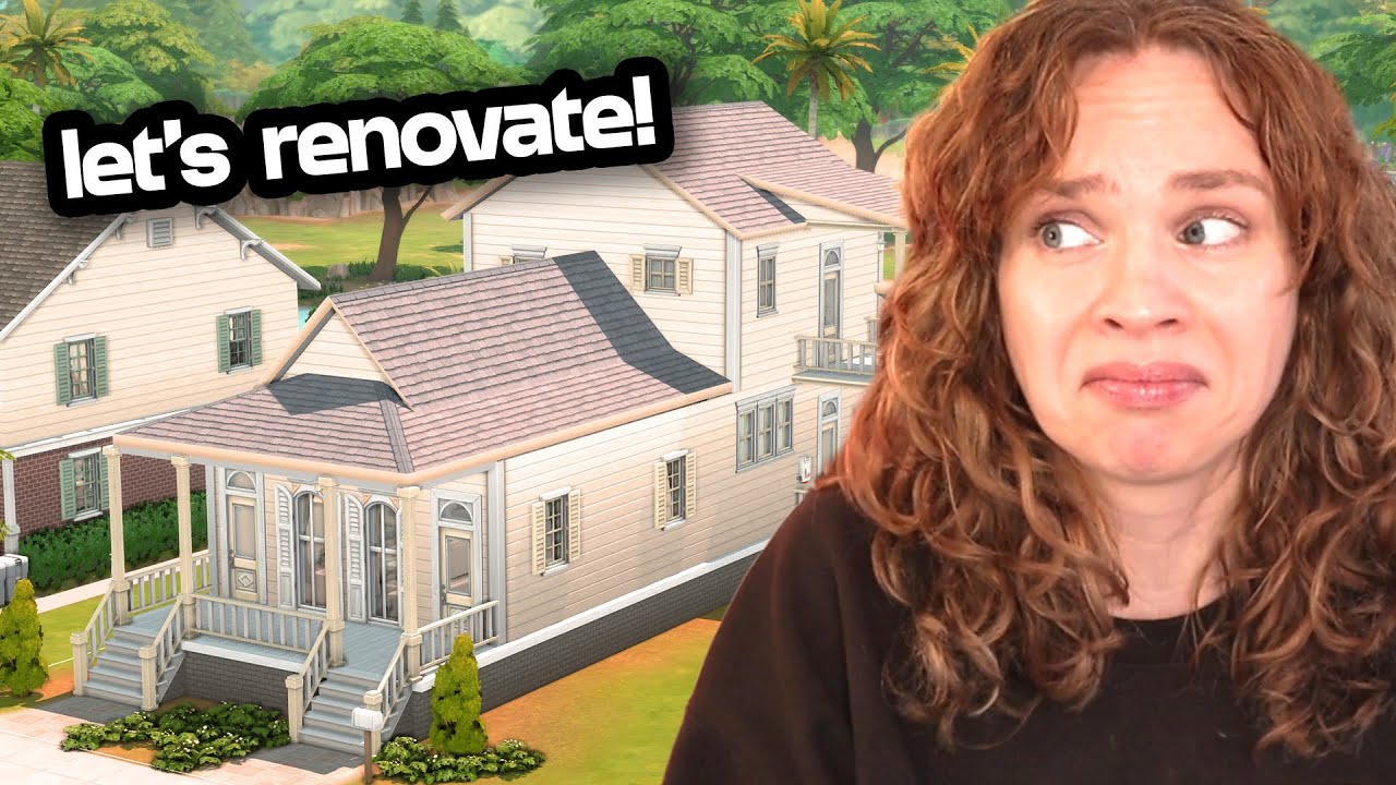 renovating an ugly Base Game home! 😌 (streamed 01/09/26)