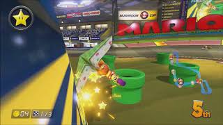 Mario Kart 8 Wiiu - my first Item Smuggle! #1