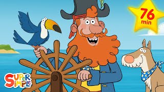 Best of Captain Seasalt & The ABC Pirates! | Alphabet Adventures And More | Super Simple TV screenshot 1