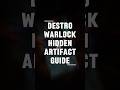 Destruction Warlock Hidden Artifact Appearance Guide – Legion Remix
