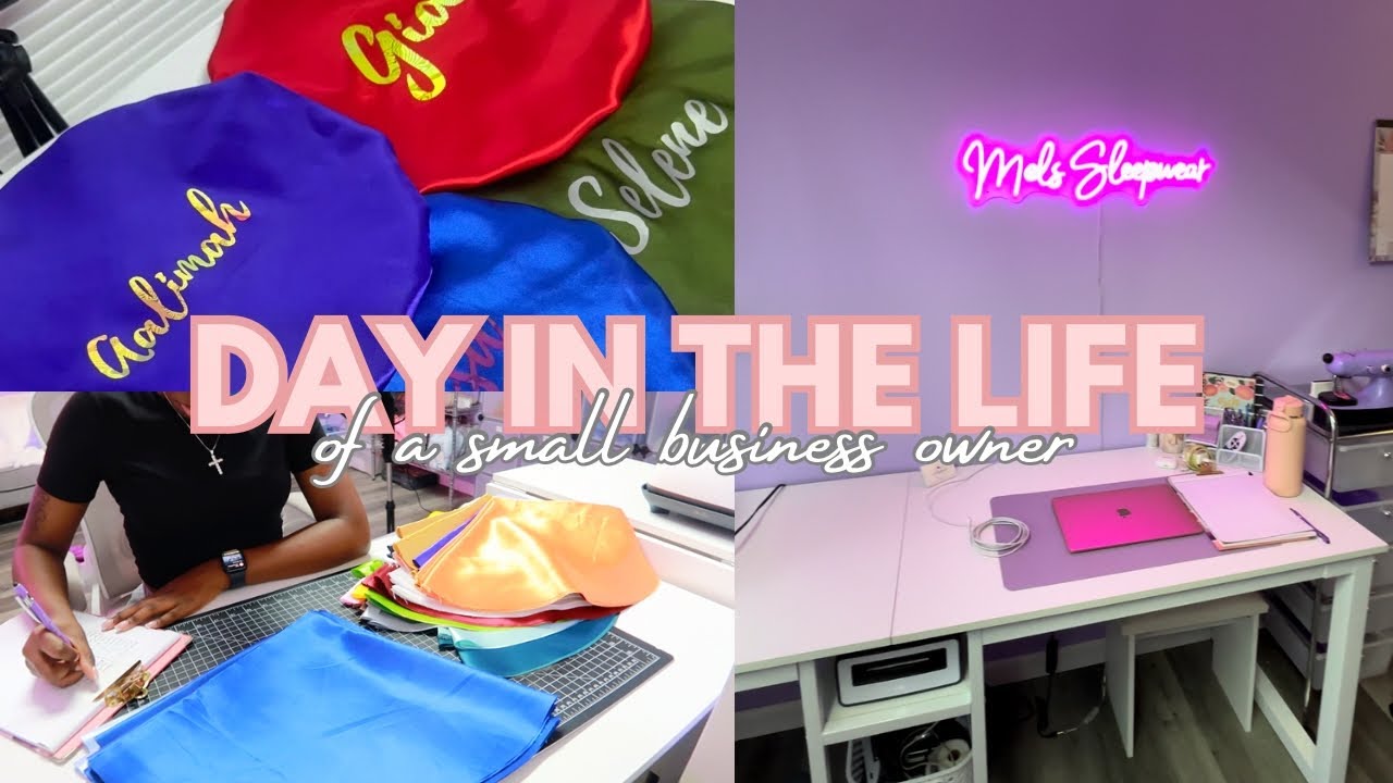 DAY IN THE LIFE OF A SMALL BUSINESS OWNER | PACKING ORDERS ...