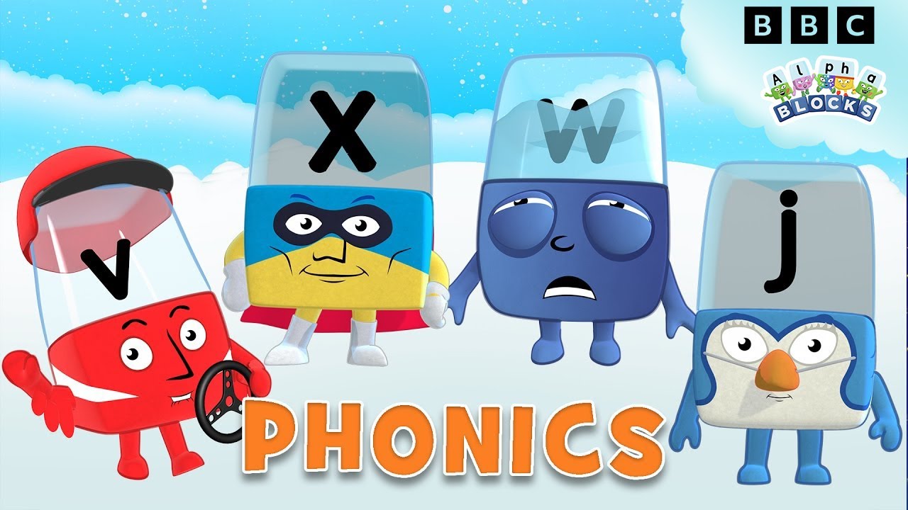 Learn To Read Phonics For Kids Learning Letters J V W X Youtube