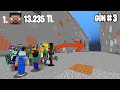 150 kişiyle minecraft AMA kazdığın her blok için 10 kuruş ÖDÜYORUM!!