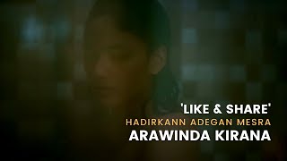 'Like & Share' Hadirkann Adegan Mesra Hingga Ciuman Arawinda Kirana
