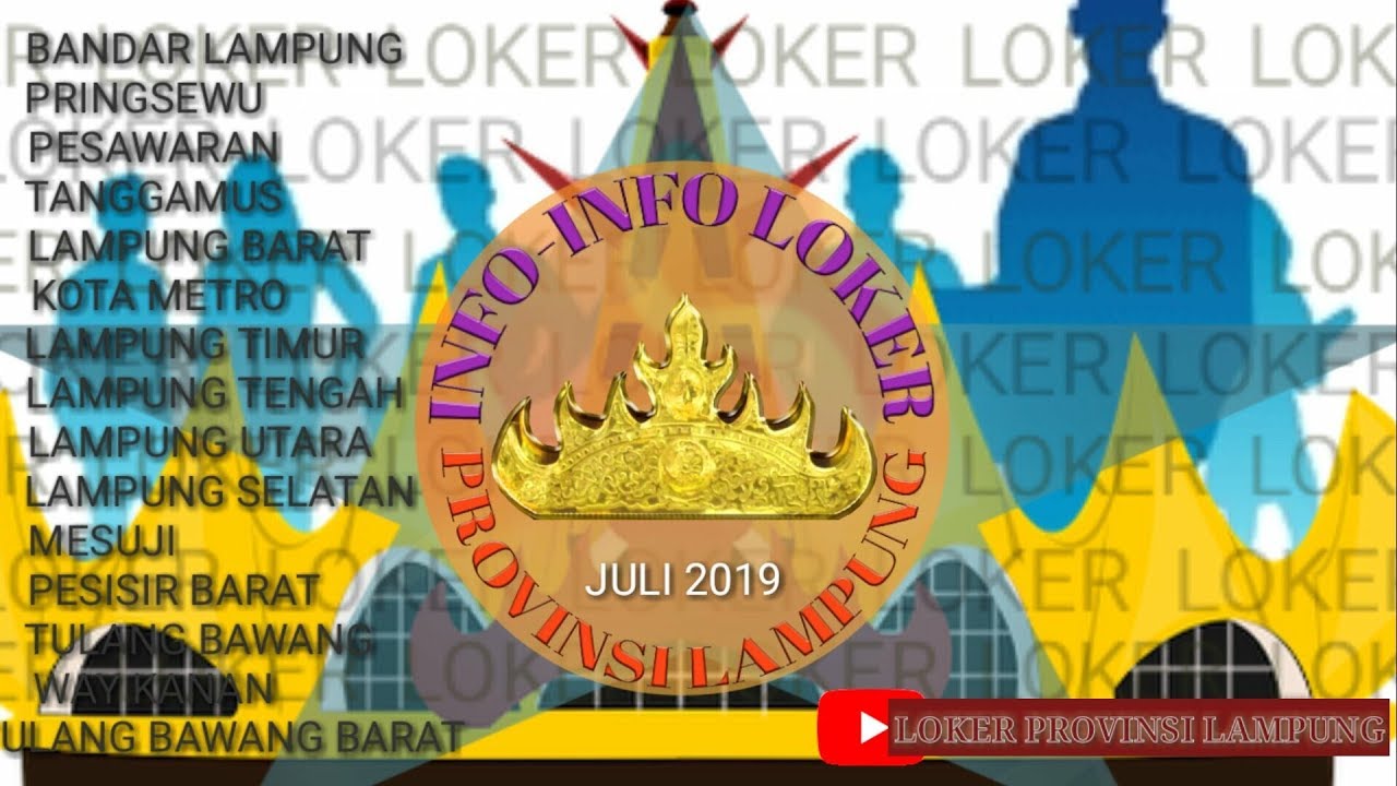 Info Lowongan Kerja Lampung Tengah