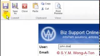 InfoPath 2010 version control SharePoint