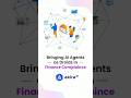 Multi-Agent System for Flawless Financial Compliance #finanace #agenticai #aiagents