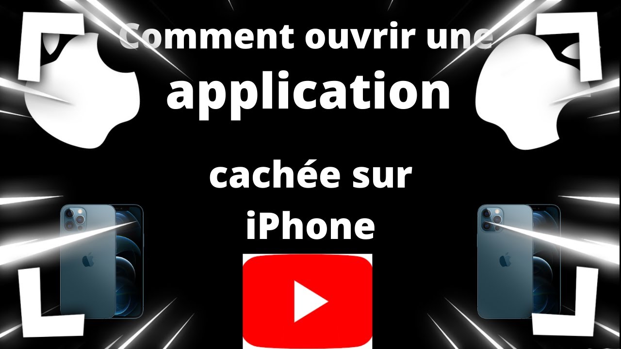 Comment ouvrir une application cachée sur iPhone - YouTube