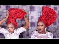 The Most Beautiful Gele Tutorial - How To Tie Gele - Head Wrap - Gele Styles