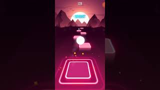 تجربة لعبة الكرة/Tiles Hop/ جبة اعلى رقم في هذه اللعبة screenshot 2