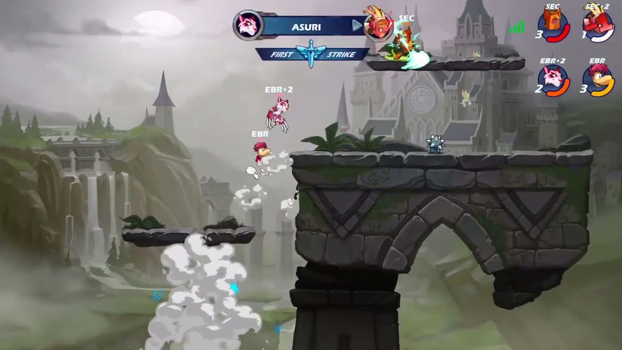 Rayman gauntlets clip.