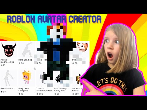 Creating Roblox Avatar For My Dad 😲😂