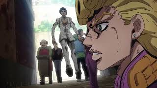 Jojo's Vento Aureo Giorno Giovanna Vs Bruno Bucciarati AMV