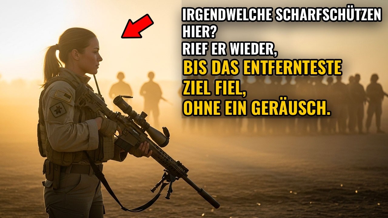 „Besitzt hier jemand außergewöhnliche Schießfähigkeiten?“ Die Stimme des Ausbilders hallte über den heißen Schießplatz. Keine Antwort. Die Rekruten zitterten, wagten kaum aufzusehen. Doch dann...
