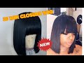 How to make a 30 min closure bang wig beginner friendly