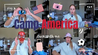PACK WITH ME- Camp America!! *Uncut*