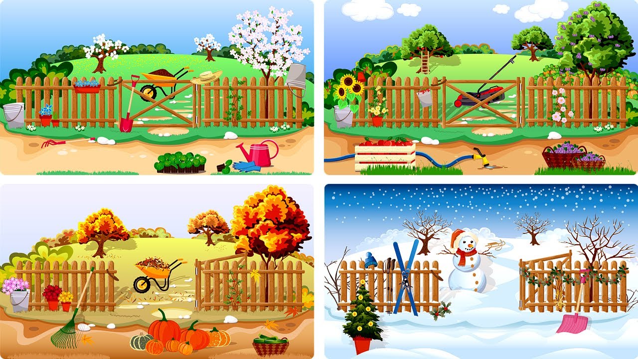 Négy vándor ⛄️🌷🌞🍂