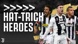 Juventus Hat-Trick Heroes Del Piero, Tevez, Ronaldo, Baggio Juventus