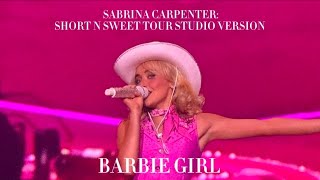 Sabrina Carpenter - Barbie Girl Cover - Short N Sweet Tour Studio Version