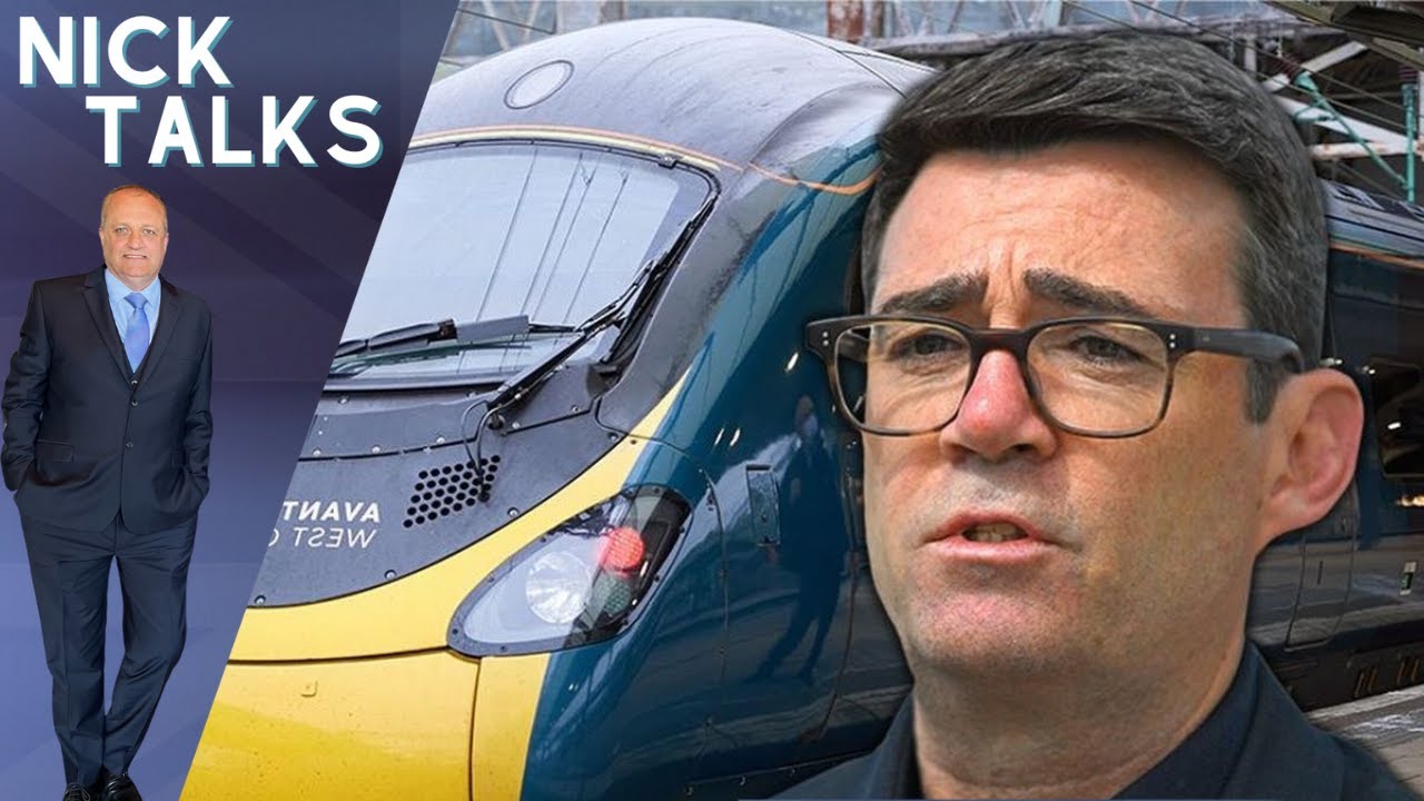 Nowhere Mayor Mayor Burnham On A Train To Nowhere - YouTube