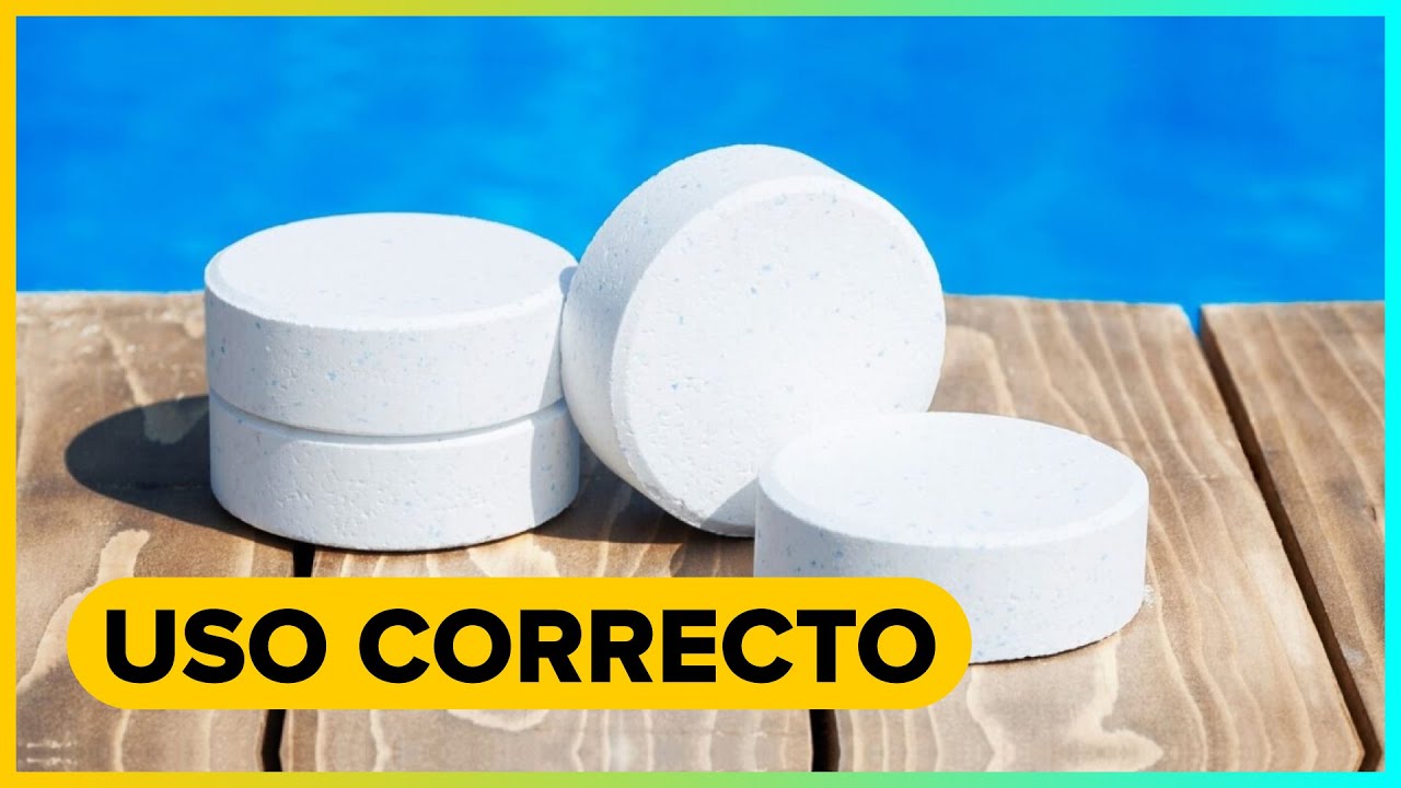 Tri Color Pool Uso Correcto de las PASTILLAS TRICOLOR en tu PISCINA 💧 - YouTube