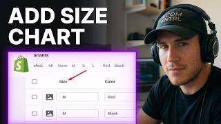 How to Add Size Chart in Shopify (2026) | Product Page