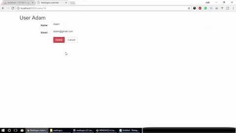 Laravel Tutorial Series Part 4 - How to delete records from the database