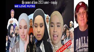 Putri Ariani The Power of Love 2023 Cover REMAKE with Audio Enhanced - REACTION | Video #600!