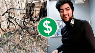 ASÍ ME GANO LA VIDA con mi BICICLETA en EEUU  #TrabajoEnUSA