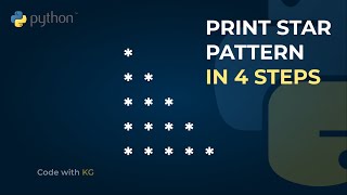 Right Angle Triangle Pattern Using Python | Pattern Program - 1 Net Worth