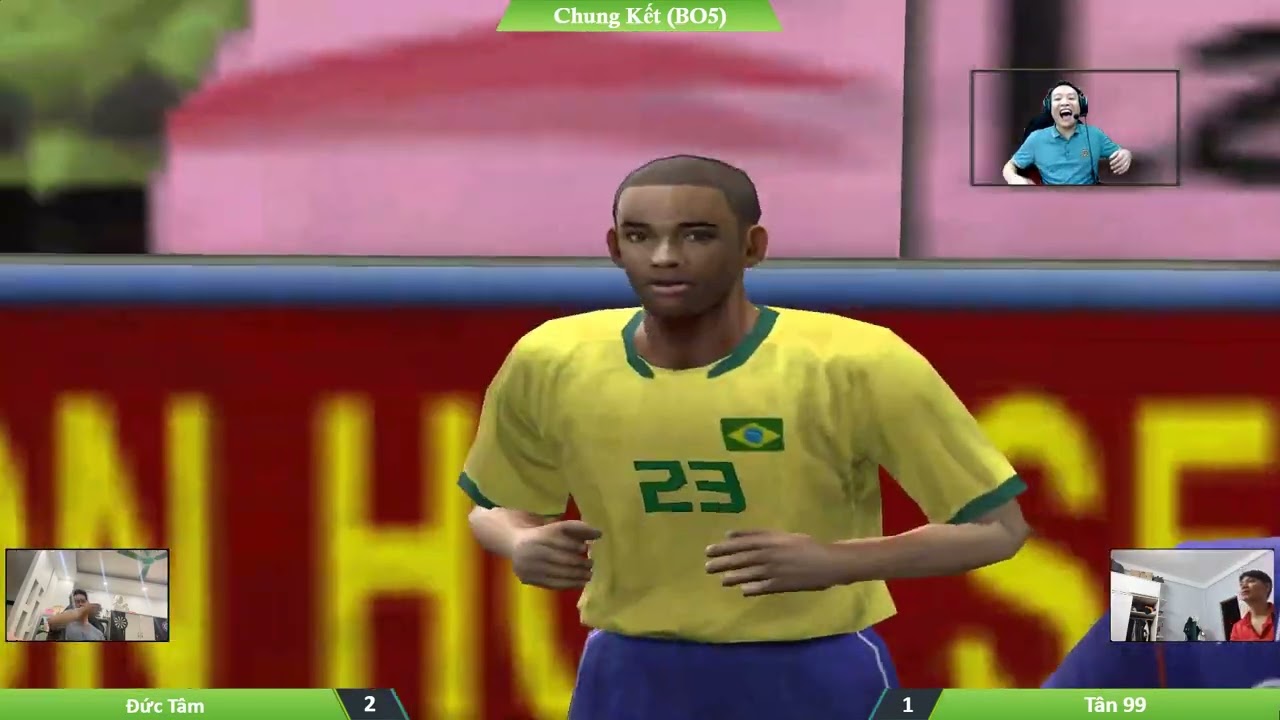 Giải đấu PES-6 Open Cup 2023 Chung Kết game thủ Đức Tâm vs Tân 99 01 10 2023 Trận 4